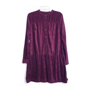 Gap corduroy drop waist dress